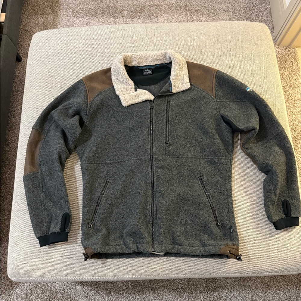 Kuhl Men's Gray and Brown Performance Jacket